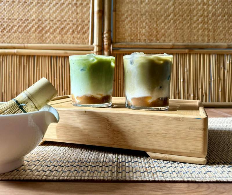 Caramelised Banana Tea Latte