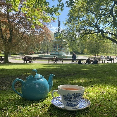 Why take tea outside & connect with nature?