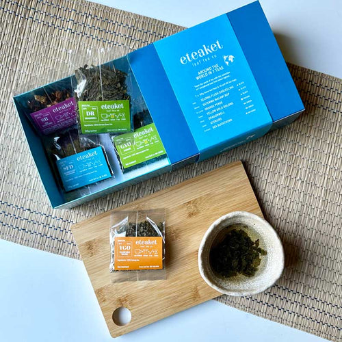 around the world in 7 teas