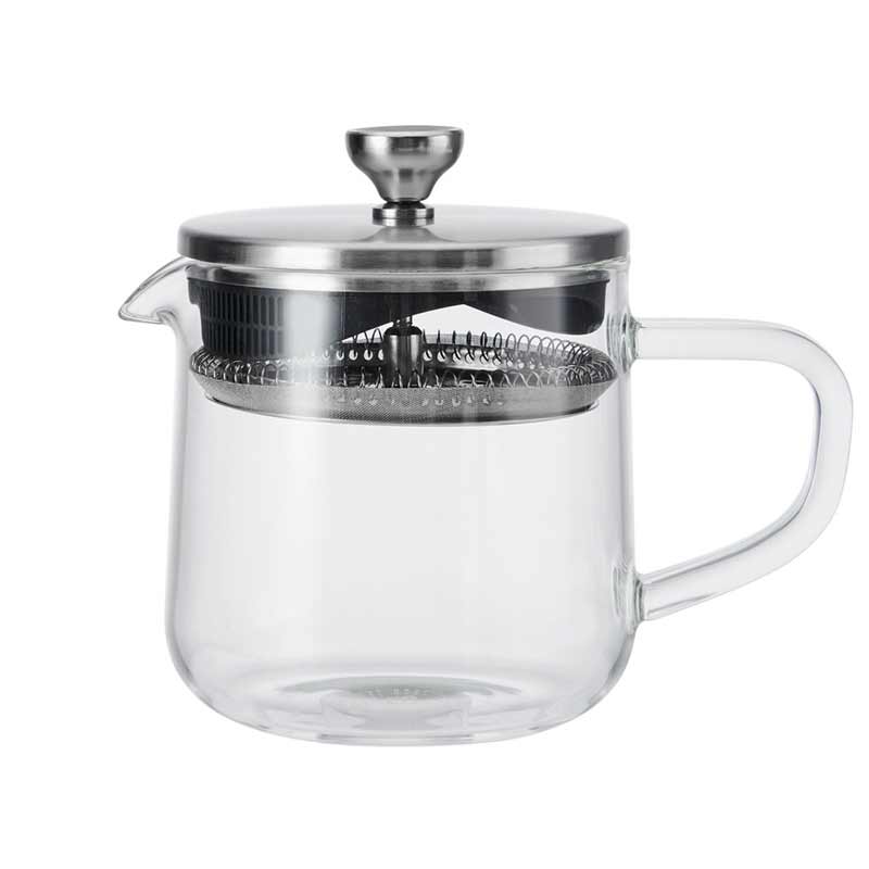 Loose Leaf Cafetiere 2 Cup Glass Teapot