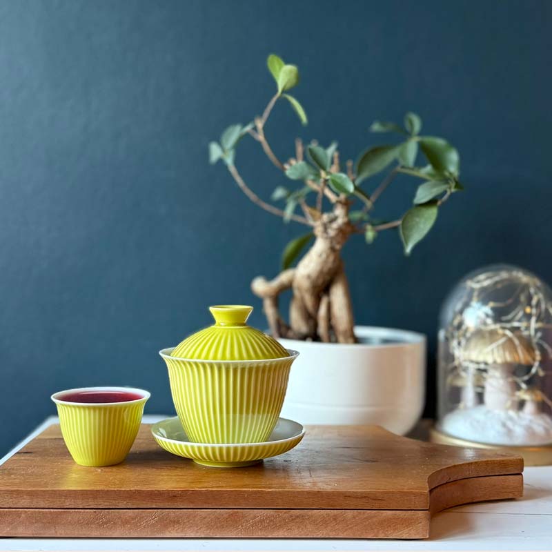 Striped Gaiwan Set – image 3