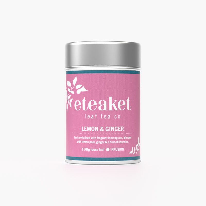 Lemon and Ginger Tea – 100g keep tin