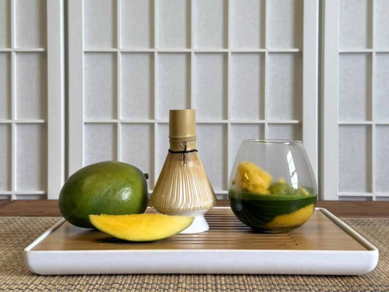 Mango Matcha Affogato