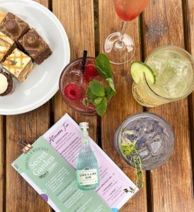 Mimis x eteaket Secret Garden Menu flatlay