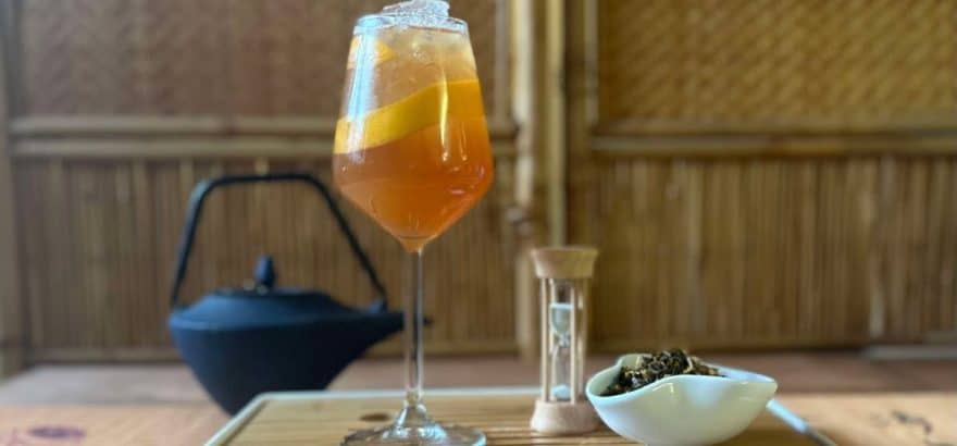 Turmeric & Peach Paloma
