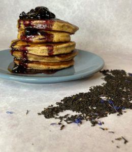 Matcha, Honey & Vanilla Pancakes