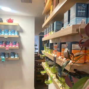 Retail Shelves Tea Room