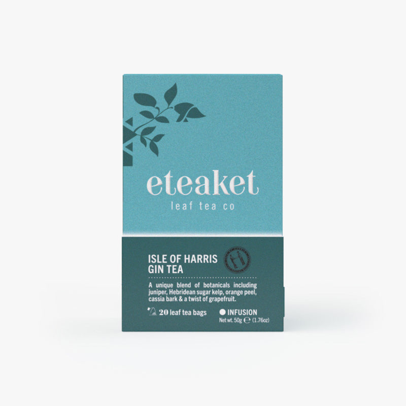 Isle Of Harris Gin Tea Bags – 20 tea bags carton front