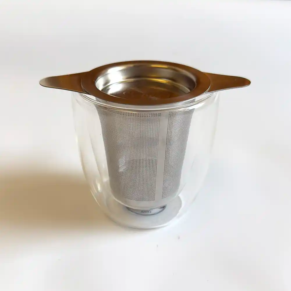 Fine Mesh Infuser Basket with Drip Tray – image 4