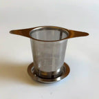 Fine Mesh Infuser Basket with Drip Tray