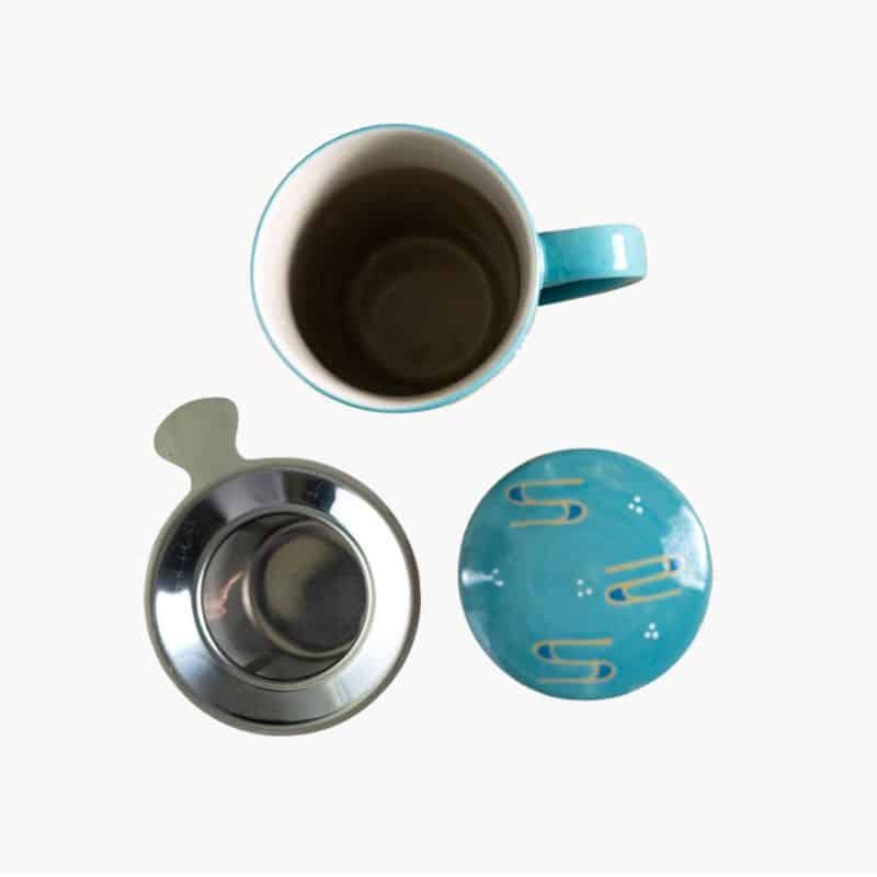 Japanese Crane Infuser Mug – image 2