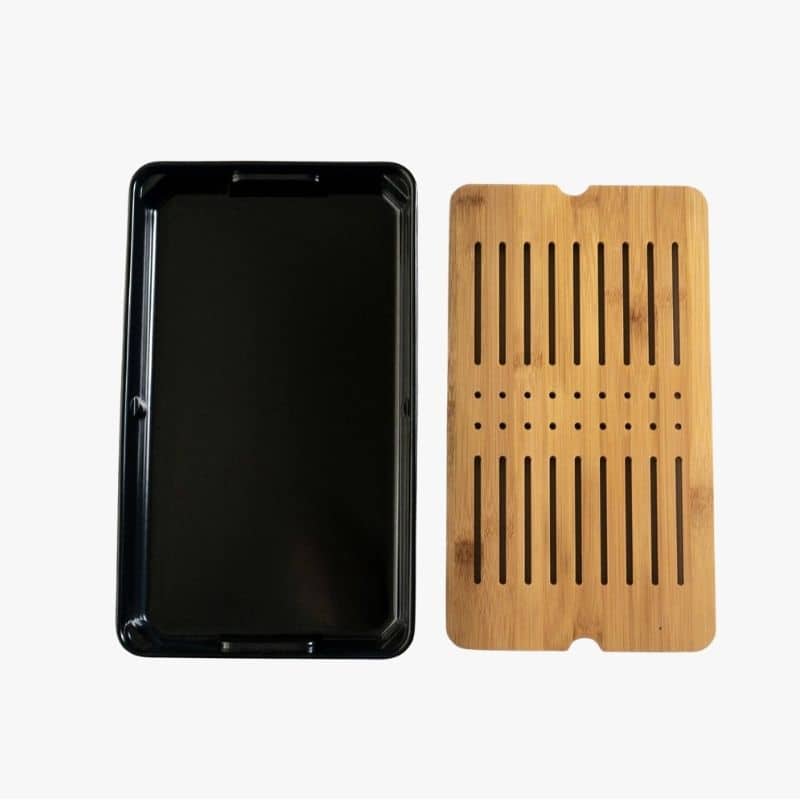 Rectangular Tea Tray With Drip Tray – image 4