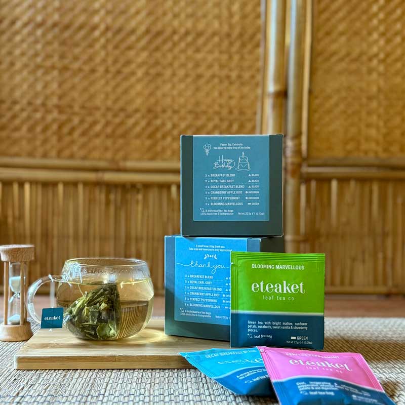 Mini brew boxes tea gifting range - thank you gifts
