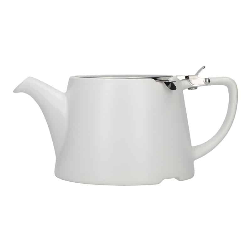 Oval Infuser Tea Pot with Drip Tray