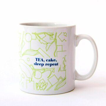 Tea Cake Sleep Repeat Mug
