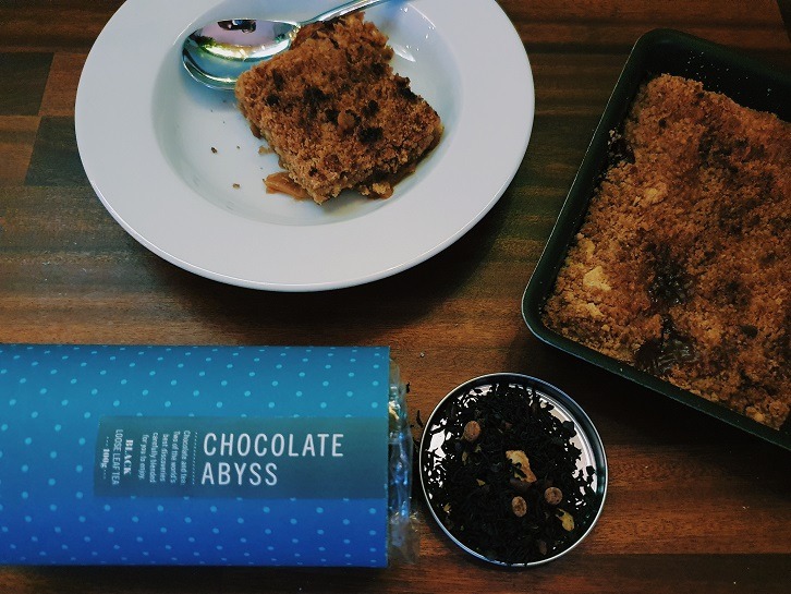 Easter recipe: Chocolate Abyss Pear & Coconut Crumble