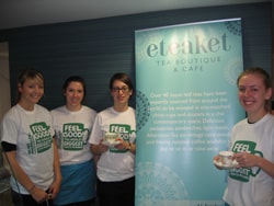 eteaket joins the World's Biggest Coffee Morning
