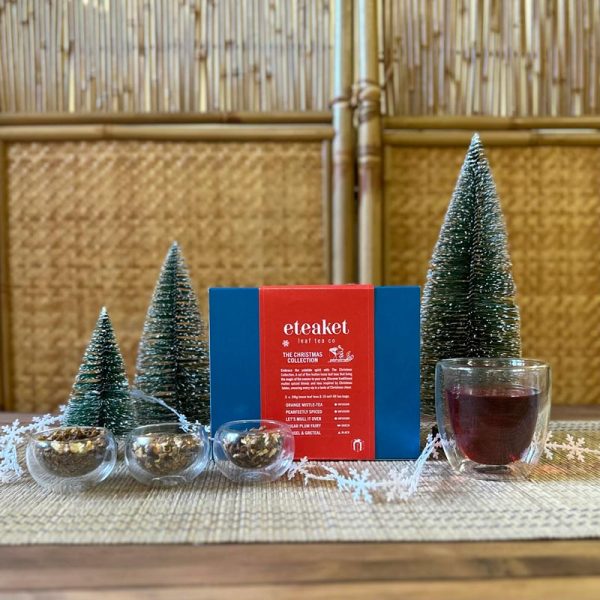 eteaket tea Christmas Collection Box lifestyle