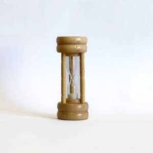 wooden tea timer