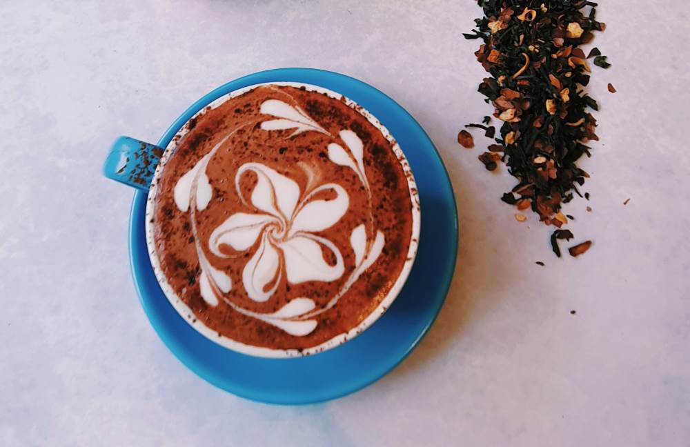 Chocolate Orange Puerh Tea Latte