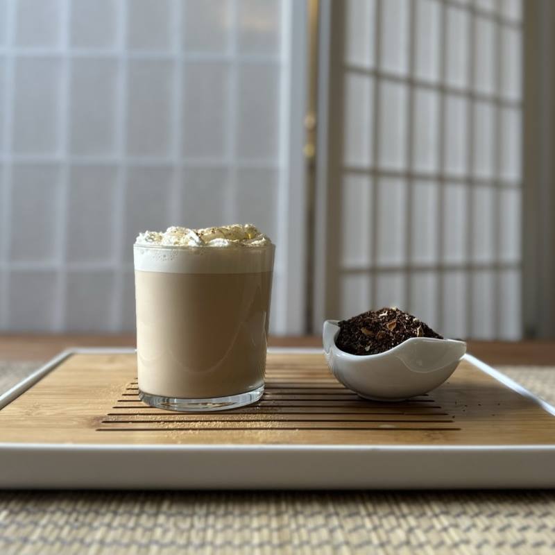 how to make a tea latte - Gingerbread Chai
