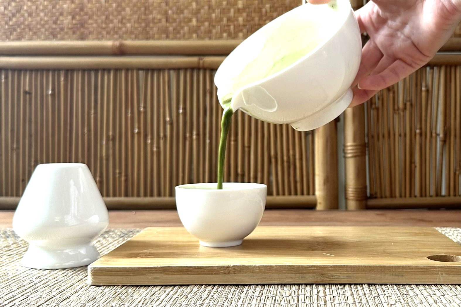Matcha Tea Ware Banner Matcha for beginners / Matcha Tea bowl with spout