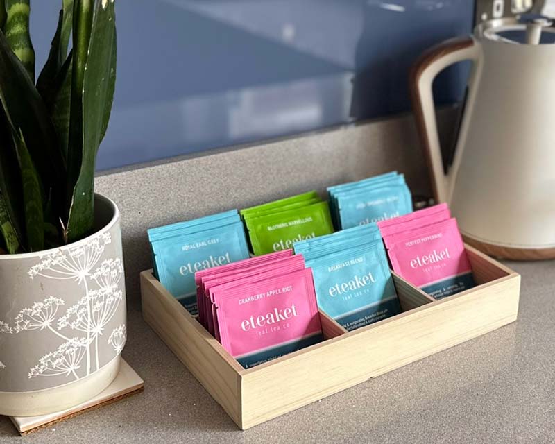 individually wrapped tea bags