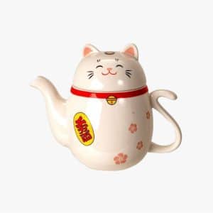Lucky Cat Tea Pot