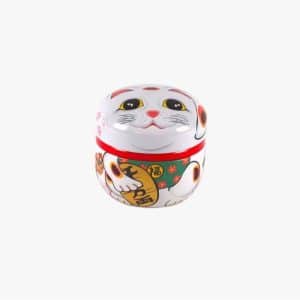 Lucky Cat Tea Storage Tin